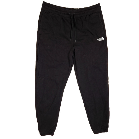 The North Face Joggers Womens Medium Half Dome Casual Fleece Black Drawstring - Picture 1 of 6